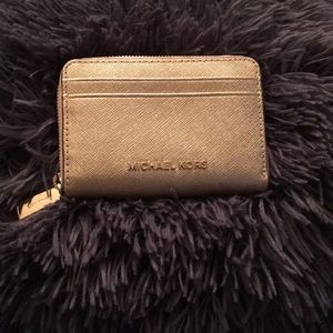 MICHAEL Michael Kors Bags - A Gold Michael Kors ZIP Around Wallet MICHAEL Michael Kors Bags - A Gold Michael Kors ZIP Around Wallet